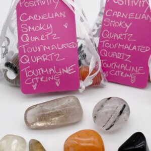 Positivity Tumble Stone Bag